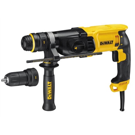 DeWalt D25134K SDS 3 Mode Hammer Drill 800 Watt 240 Volt With Quick Change Chuck
