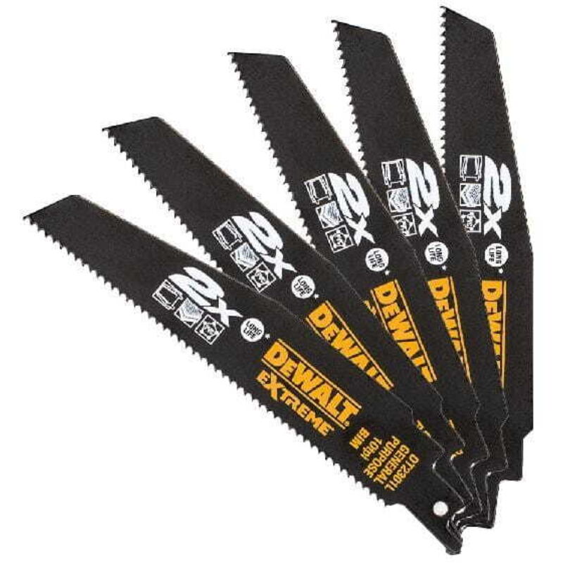 Säbelsägeblatt bim Multi 152 mm 5 Stk. - Dewalt