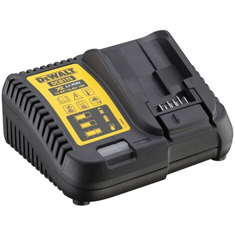 DEWALT DCB115 XR Multi-Voltage Charger 10.8-18V Li-ion DEWDCB115