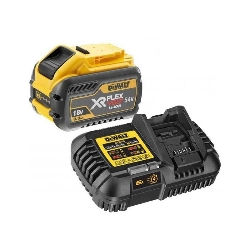 Dewalt Dcb547 18v 54v Xr Flexvolt 90ah Battery Dcb116 Fast Charger 0316