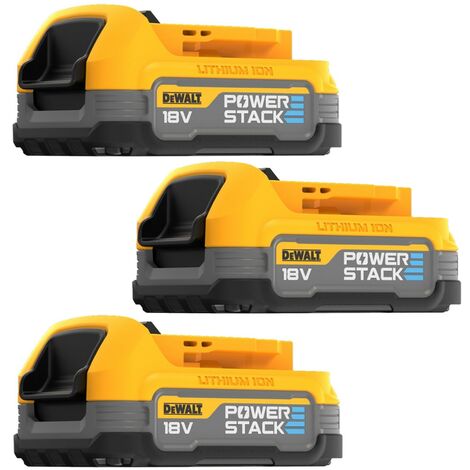 DeWalt DCBP034 18v Compact Powerstack Battery DCBP034-XJ - Triple Pack Batteries
