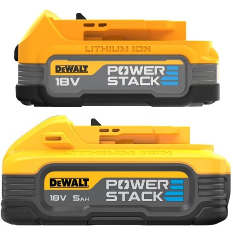 Dewalt DCBP518 18v XR Powerstack 5ah Battery Twin Pack
