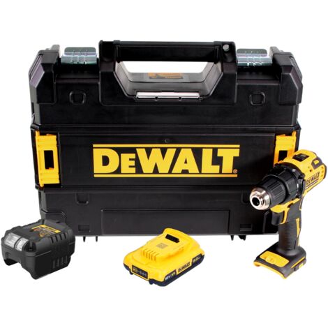 DeWalt DCD 708 D1T Perceuse-visseuse sans fil 18 V 65 Nm Brushless + 1x batterie 2,0 Ah + chargeur + TSTAK