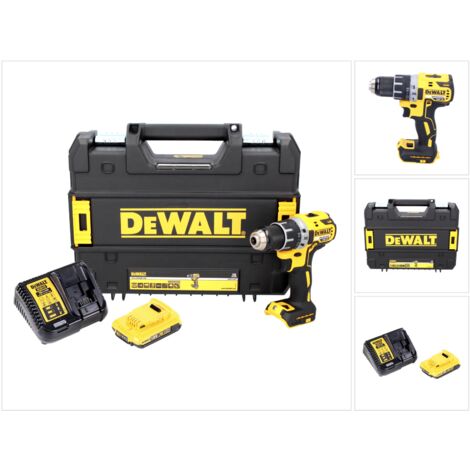 DeWalt DCD 791 D1 Perceuse-visseuse sans fil 18 V 70 Nm Brushless + 1x batterie 2,0 Ah + chargeur + TSTAK