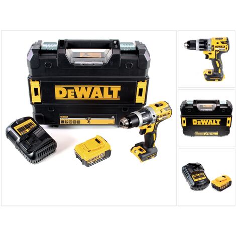 Perceuse à percussion 18V (2x1,7 Ah PowerStack) - DEWALT DCD999E2T