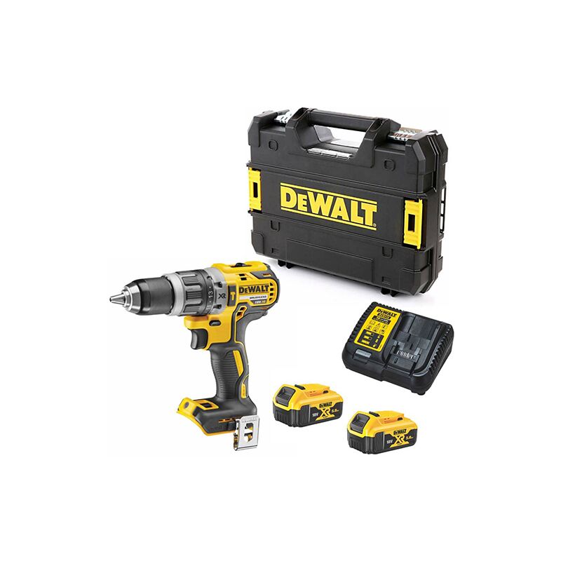 Perceuse à percussion 18V XR 2x5 0 Ah en TSTAK DEWALT DCD796P2 - vue 2
