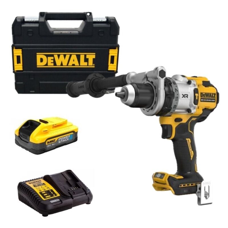 DCD1007H1T-QW Perceuse-visseuse a percussion sans fil 18 v 169Nm xrp - 1X5.0Ah Batterie PowerStack + chargeur en t-stak - Dewalt
