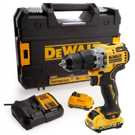 DeWalt DCD706D2 12V XR Sub-compact Brushless Impact Drill Driver 2X 2.0AH Batter