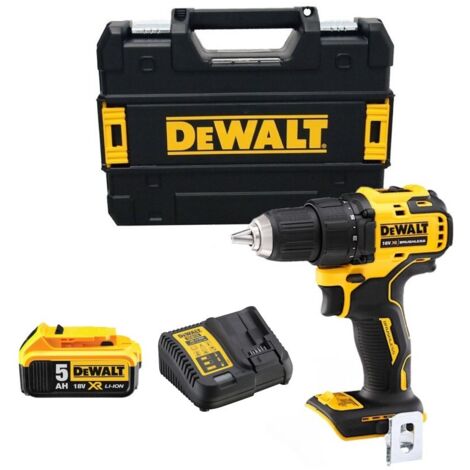 Dewalt DCD708P1T-QW Perceuse visseuse sans fil Brushless XR 65Nm 18V - 1x5.0Ah Batterie + Chargeur en Tstak