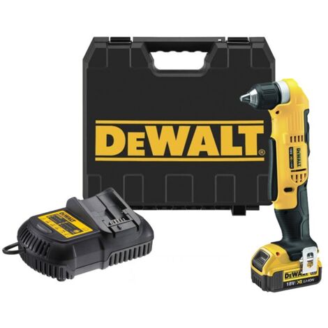 DeWALT DCD740C1 Perceuse d’angle sans fil 18V avec batterie et coffret