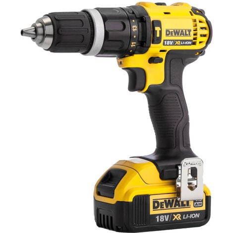 Dewalt DCD785N 18V XR Li-ion 2-Speed Combi Drill with 1 x 4.0Ah Battery:18V
