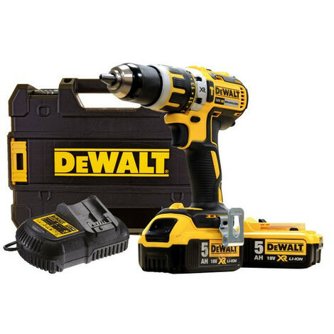 2x2.0AH Li-ion XR batteries *NEW* Dewalt 18V XR Brushless Combi Drill Kit Inc