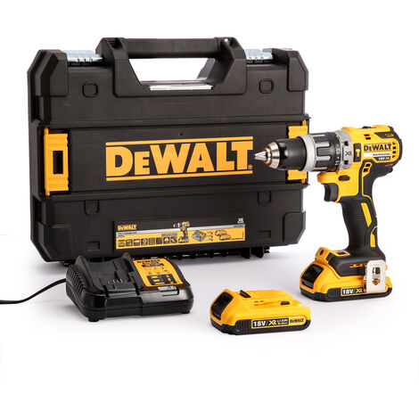 DeWalt - Perceuse visseuse à percussion 18V Li-Ion 2x2Ah 70 Nm - DCD796D2