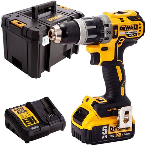 DeWalt DCD796N 18V Brushless Combi Drill with 1 x 5.0Ah Battery & Charger in Case