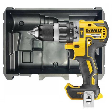 Dewalt DCD796N 18v XR Brushless Compact Combi Hammer Drill Bare + Tstak Inlay