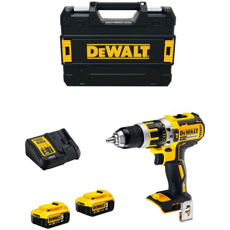 DeWALT DCD796P2 (2 x 5,0 Ah + DCB115 + Maletín de transporte)