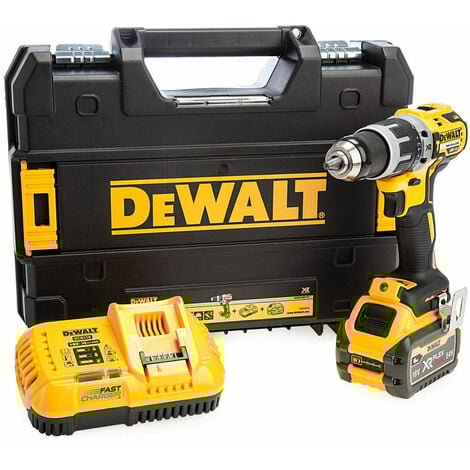 Dewalt DCD796T1T 18V Brushless Combi Drill With 1 x 6.0Ah Battery & Charger:18V