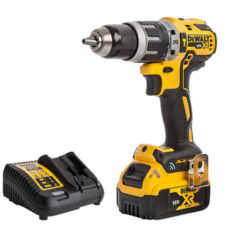 DeWalt DCD797N 18V Brushless Combi Hammer Drill with 1 x 4.0Ah Battery & Charger