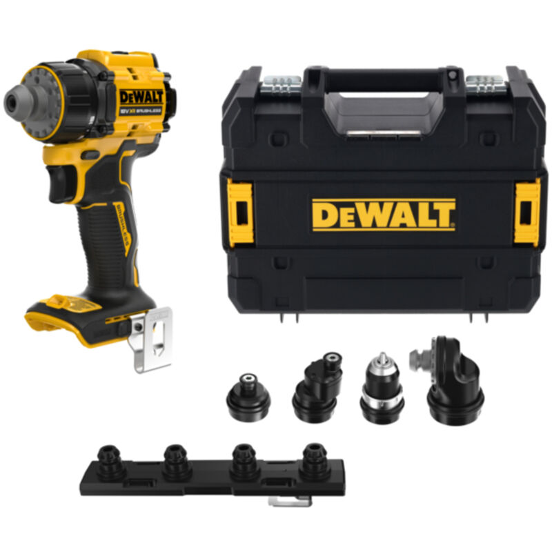 Dewalt DCD803NT 18v XR Brushless Multi Head Drill Driver Naked in Case