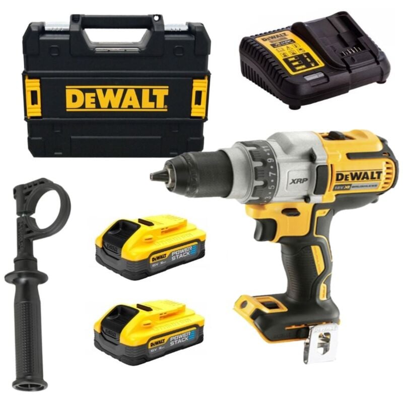 Dewalt - DCD991H2-QW Perceuse sans fil xrp 18V Brushless – 2X5.0Ah Batteries PowerStack + chargeur en t-stak