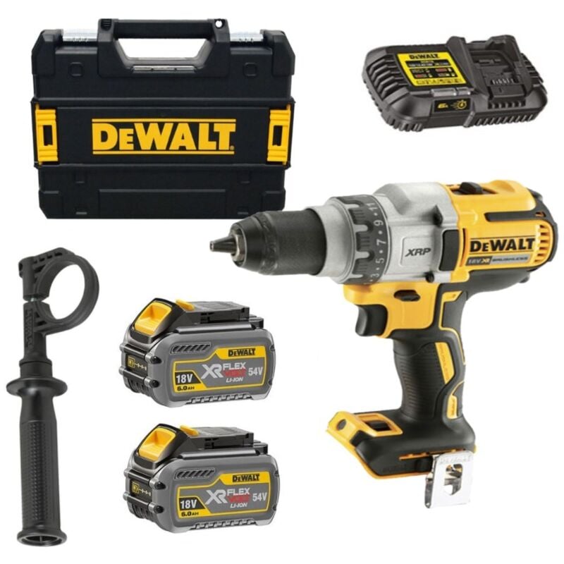 Dewalt - DCD991T2-QW Perceuse sans fil xrp 18V Brushless – 2X6.0Ah Batterie FlexVolt + chargeur en t-stak