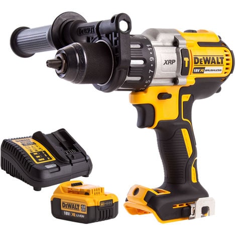 Dewalt DCD996N 18V Brushless Combi Drill with 4.0Ah Bettery & Charger