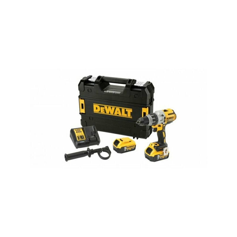 Dewalt Dcd996p2 Set Perceuse Visseuse Li Ion 18v 2x Batterie 5 0ah Dans Mallette Tstak Moteur Brushless 95nm