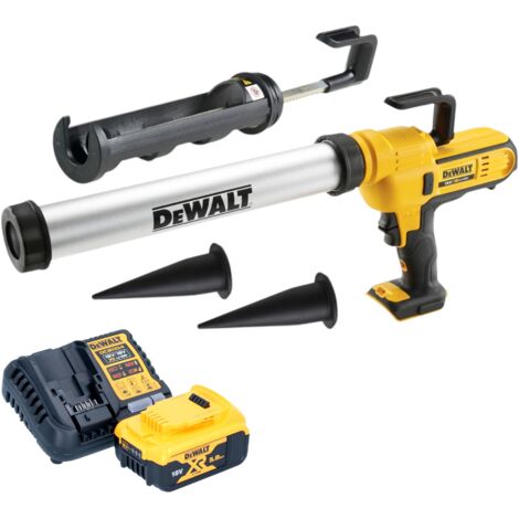 DeWalt DCE 581 P1K Akku Kartuschenpistole 18 V 310 ml + 1x Akku 5,0 Ah + Ladegerät + Koffer