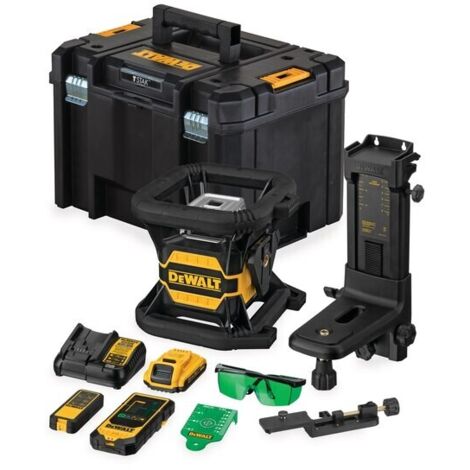 DEWALT DCE080D1GS-QW | Laser rotante raggio verde 18V XR Tool Connect - 1 X 2Ah
