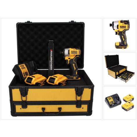 DeWalt DWST1-70703 Coffret TSTAK II + Insert pour visseuse sans fil –  Toolbrothers