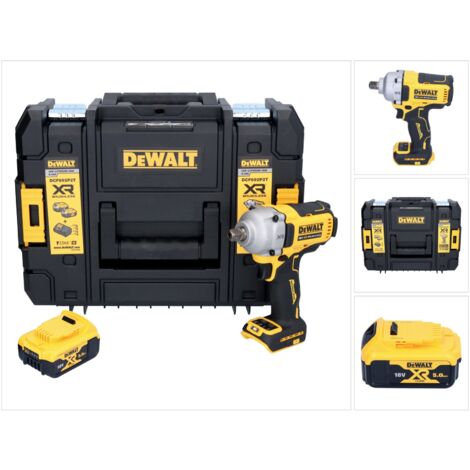 DeWalt DCF 892 NT Akku Schlagschrauber 18 V 813 Nm 1/2" Brushless + 1x Akku 5,0 Ah + TSTAK - ohne Ladegerät