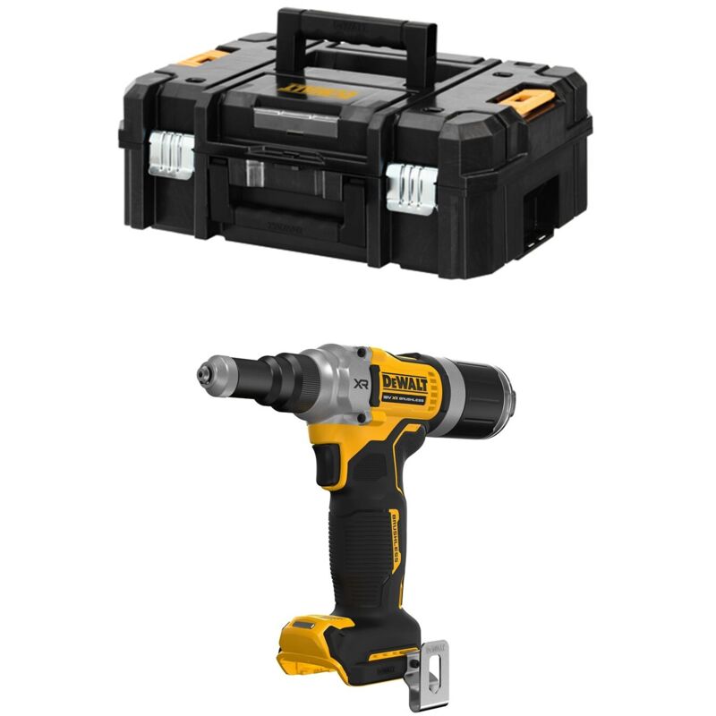 Dewalt - DCF414NT 18V xr Brushless 6.3mm Rivet Tool - Body Only & Tstak ii Case