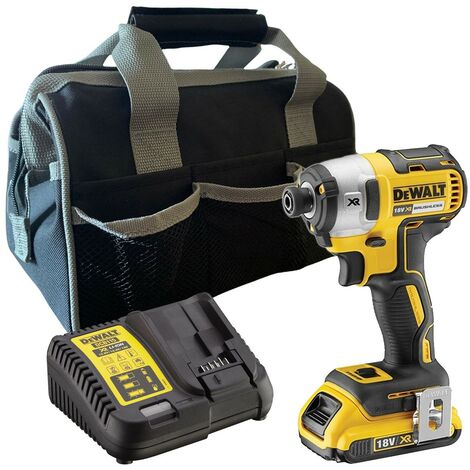 Dewalt DCF887D1 18V XR G2 Brushless 3 Speed Impact Driver - 1 x 2.0ah + Bag