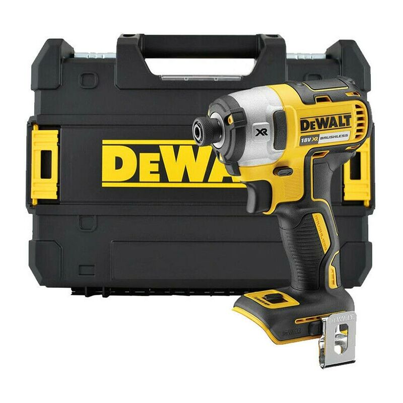 Dewalt Dcf887nt Cordless 18V Xr Brushless 3 Speed Impact Driver With