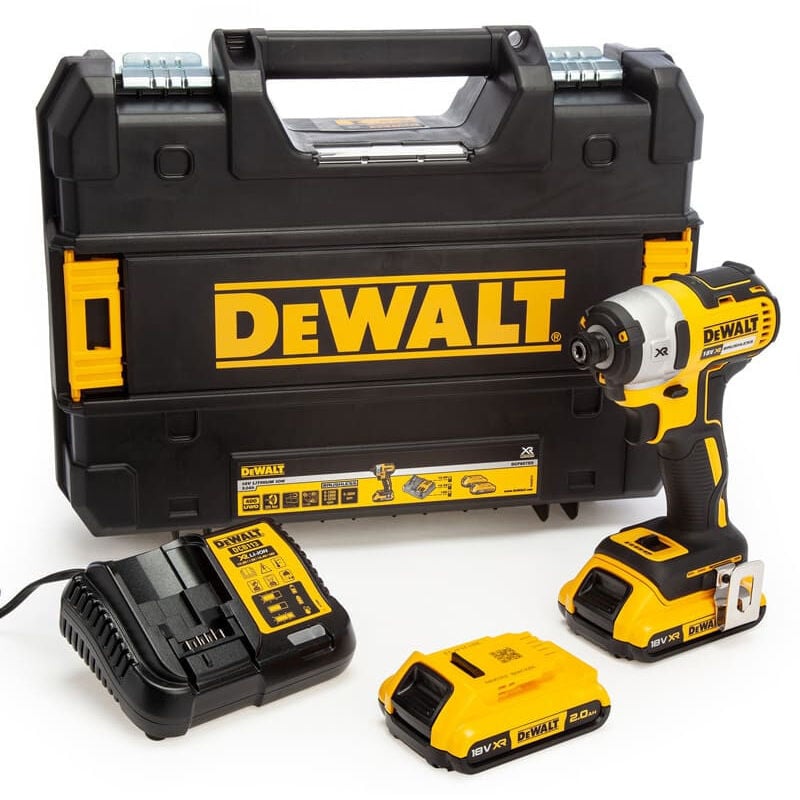 Visseuse à chocs 18V xr 205 Nm (2x2,0 Ah) dans tstak Dewalt DCF887D2