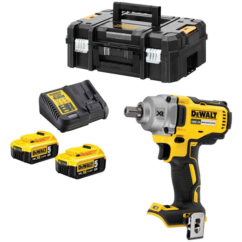 Dewalt - Boulonneuse à chocs électroportative 1/2'' - 447Nm - cba