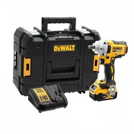 Dewalt DCG405M2 Set meuleuse d'angle Li-Ion 18V XR(2x batterie 4.0Ah) dans  TSTAK 