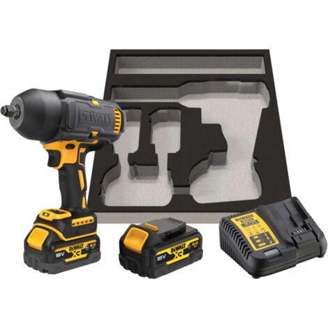 DeWALT DCF900P2G Akku Schlagschrauber bürstenlos 3 Gang 18V 5Ah 2 Akkus Einlage