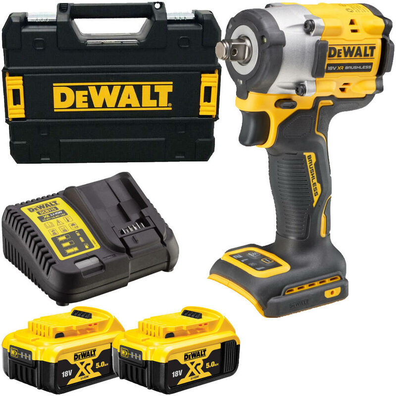 DeWALT DCF921P2T-GB XR 18V Brushless Cordless 1/2