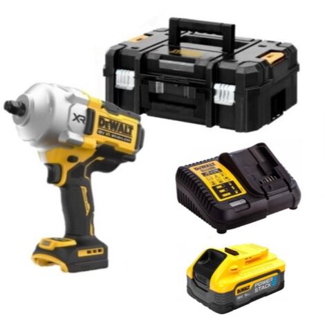 Dewalt DCF961H1T Visseuse à choc sans fil 1/2 1632Nm - 1 X 5.0Ah  batterie Powerstack, chargeur et TSTAK