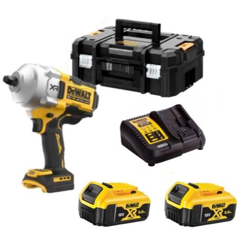Dewalt DCF961P2T Visseuse à choc sans fil 1/2 1632Nm - 2 X 5.0Ah batteries, chargeur et TSTAK