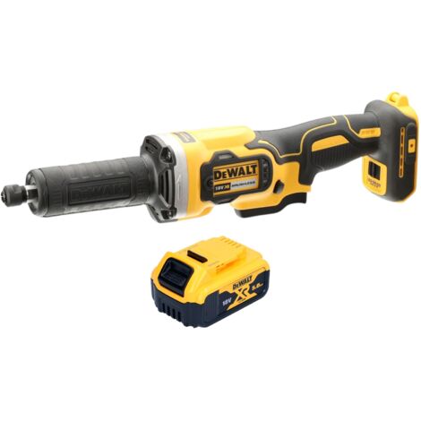 DeWalt DCG 426 N Akku Geradschleifer 18 V Brushless + 1x Akku 5,0 Ah - ohne Ladegerät