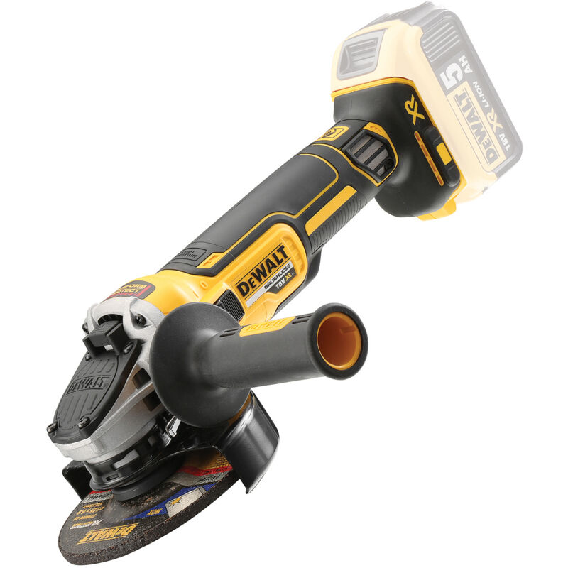 Image of Dewalt DCG405N 18v Angle grinder 5' (125mm) - Dewalt 5035048665503