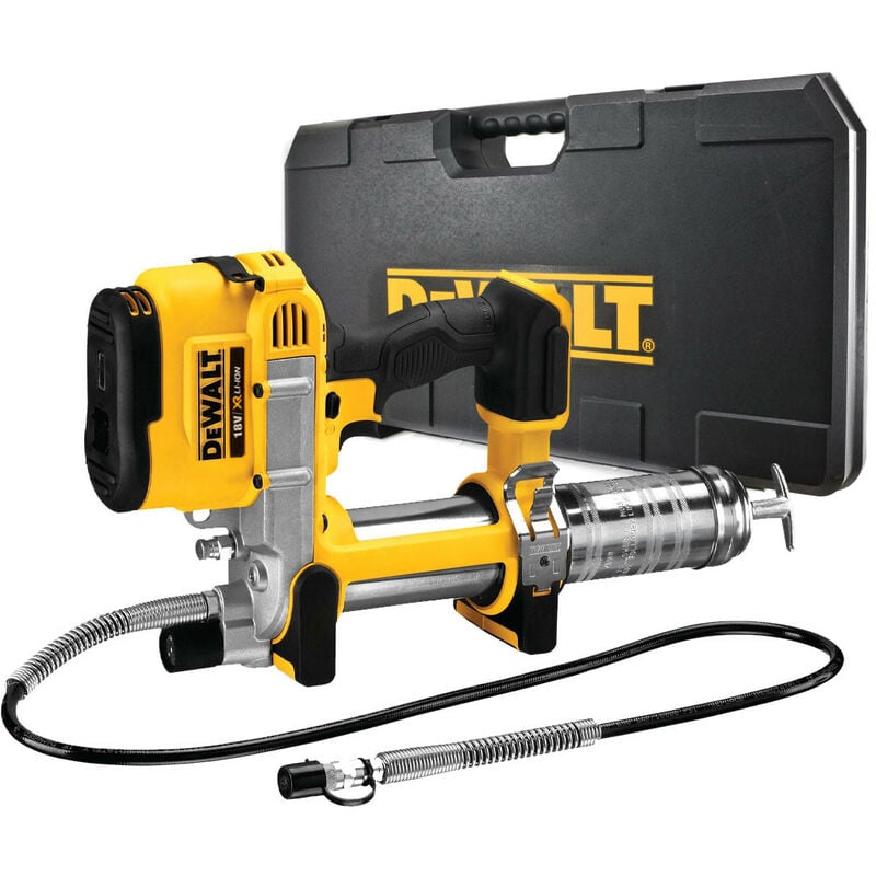 Dewalt - Dcgg571nk-Xj 18V Xr Cordless Grease Gun (Body Only) In Case ...