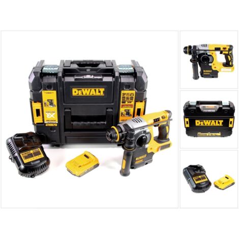 DeWalt DCH 273 D1 18 V Brushless Perforateur sans fil SDS-Plus avec boîtier TSTAK + 1x Batterie DCB 183 2,0 Ah + Chargeur DCB 105