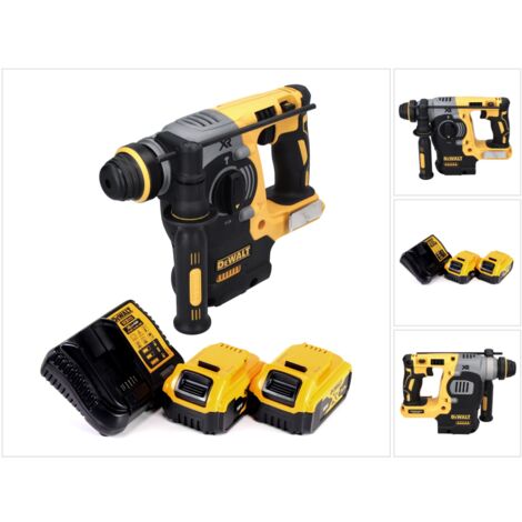 DeWalt DCH 273 P2 Akku Kombihammer 18 V 2,1 J SDS Plus Brushless + 2x Akku 5,0 Ah + Ladegerät