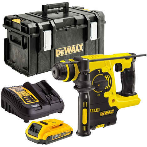 DeWalt DCH253N 18V SDS+ Hammer Drill with 1 x 2.0Ah Battery & Charger in Case:18V