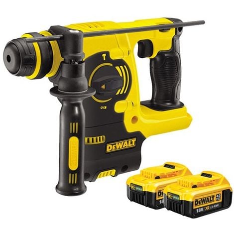 Dewalt DCH253N 18V SDS Plus Rotary Hammer Drill With 2 x 4.0Ah Batteries