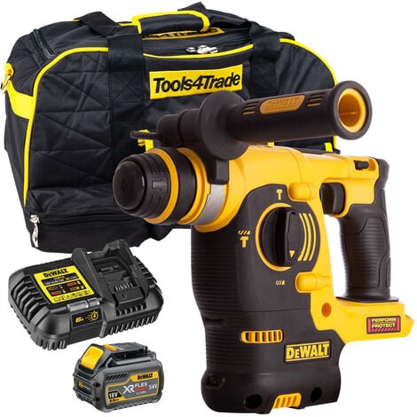 Dewalt DCH253T1 18V SDS+ Rotary Hammer Drill with 1 x 6.0Ah Battery Charger & TSTAK:18V