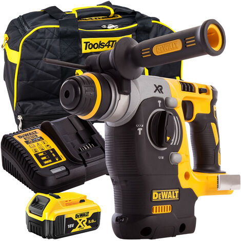 DeWalt DCH273N 18V Brushless SDS+ Rotary Hammer Drill with 1 x 5.0Ah Battery & Charger in Case